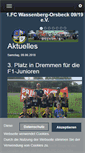 Mobile Screenshot of fcwassenberg-orsbeck.de