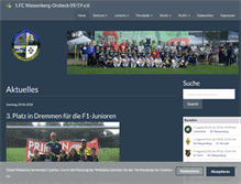 Tablet Screenshot of fcwassenberg-orsbeck.de
